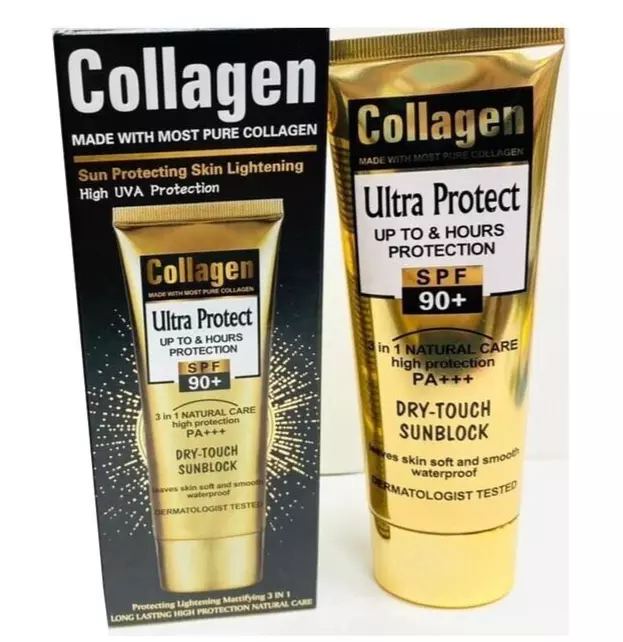 Colageno y protector solar